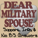 Dear Military Spouse